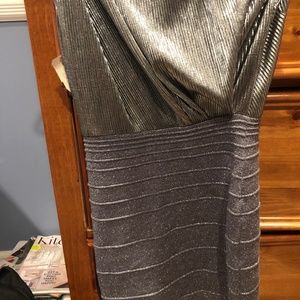 Metallic Cocktail Dress